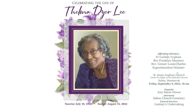 Celebrating the Life of Thelma Dyer Lee