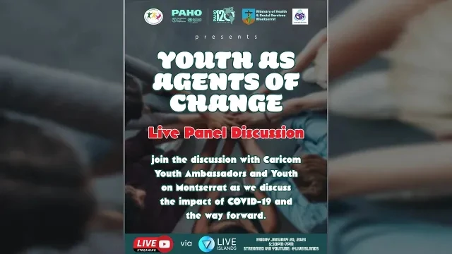 Youth As Agents of Change - Live Panel Discussion - Presented by PAHO
