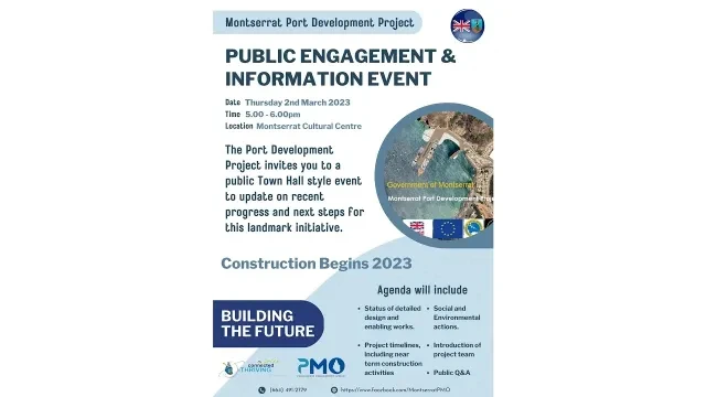 Montserrat Port Development Project Public Engagement and Information Event