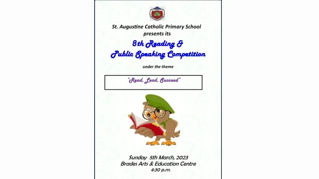 Read, Lead, Succeed - St.Augustine Primary Presents - Its 8th Reading & Public Speaking Competition