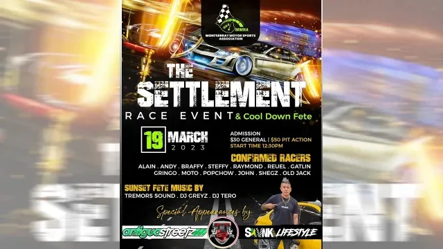 The Settlement - Race Event & Cool Down Fete - Produced by Montserrat Motor Sports Association