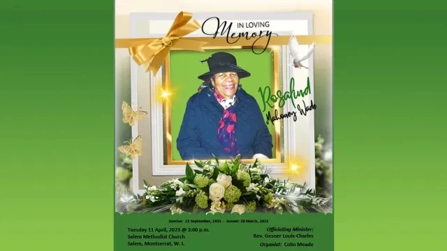 In Loving Memory - Rosalind Mahoney Wade - Live incomplete version
