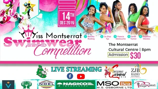 Miss Montserrat Swimwear Competition 2019