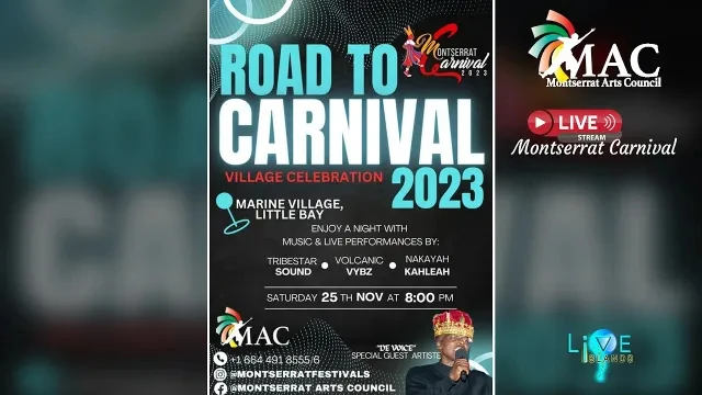 Road to Carnival 2023 - November 25th - Marine Village